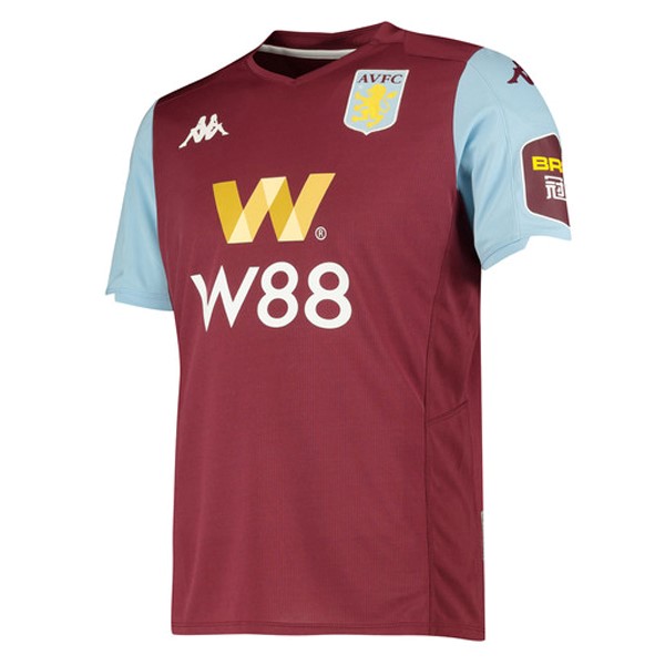 Tailandia Camiseta Aston Villa 1ª Kit 2019 2020 Rojo